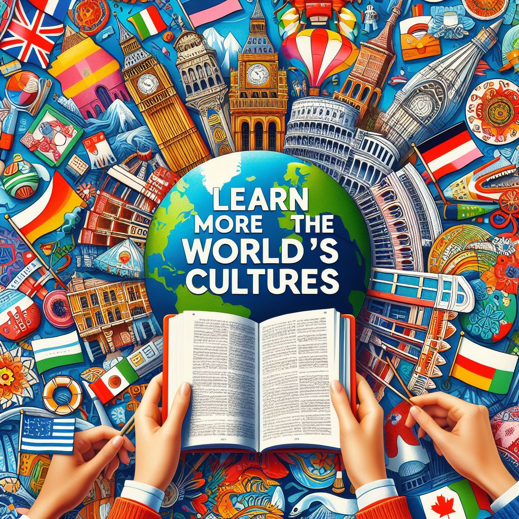 Through learning languages, understanding more about the world's cultures