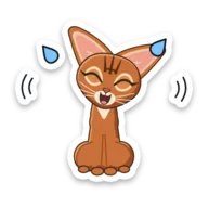 Venus sticker: Laughing