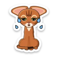 Venus sticker: Crying