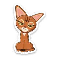 Venus sticker: Suspicious squint