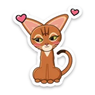 Venus sticker: Shy
