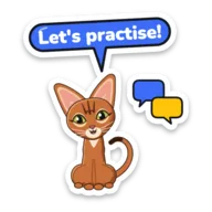 Venus sticker: Let’s practise!