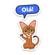Venus sticker: Olá!