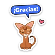 Venus sticker: ¡Gracias!